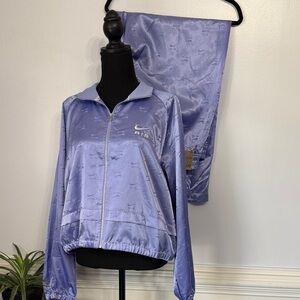 Nike Purple Track Pants & Jacket Set